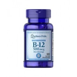 PURITAN'S PRIDE Vitamin B-12 100 tabletek